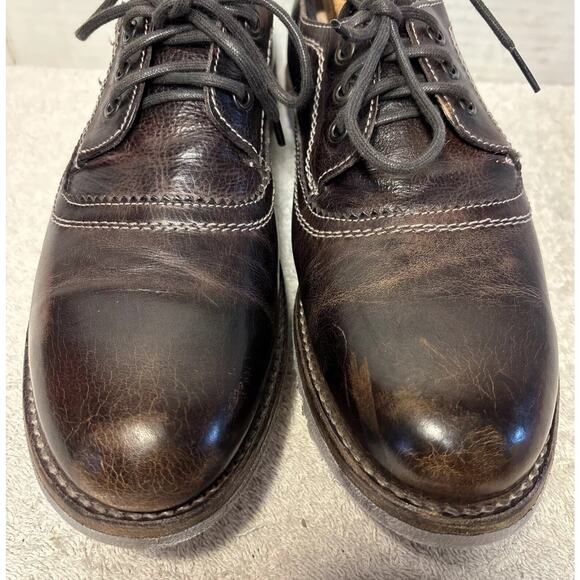 Bed Stu Mark Mens Brown Leather Oxfords & Lace Ups Plain Toe Shoes Size 9.5 main image 6
